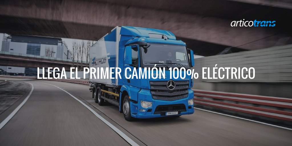 Llega el primer camión 100% eléctrico