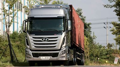 Camiones más cómodos Hyundai Xcient
